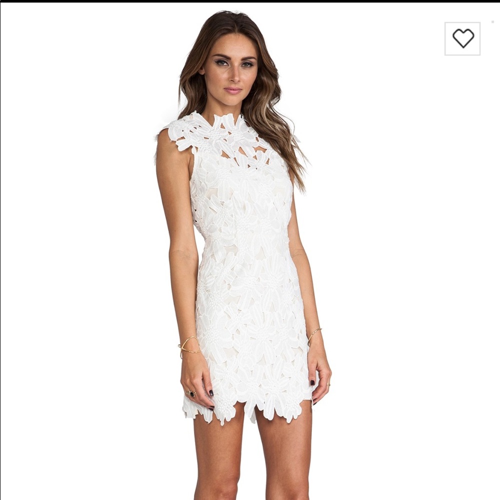 Dolce Vita Jayleen white lace dress like new